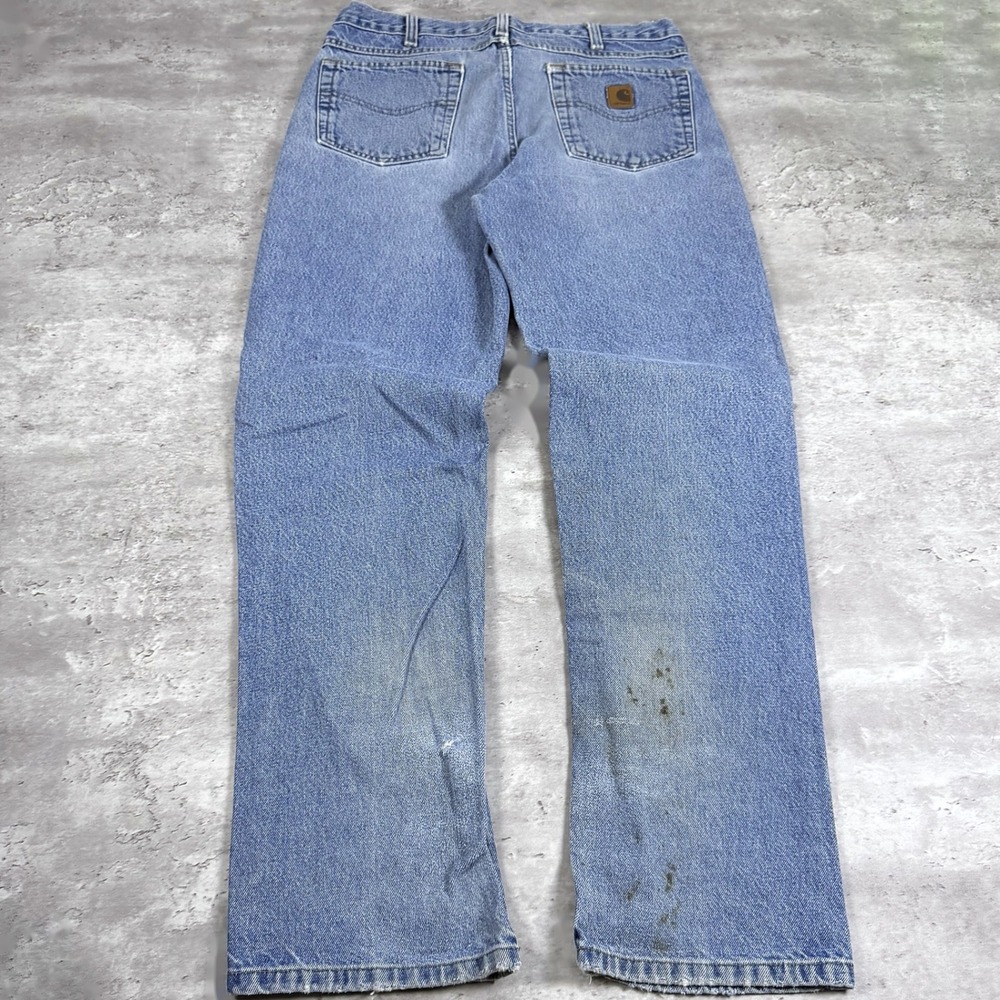 Carhartt Jeans Traditional Fit Denim 34x34 Light Wash